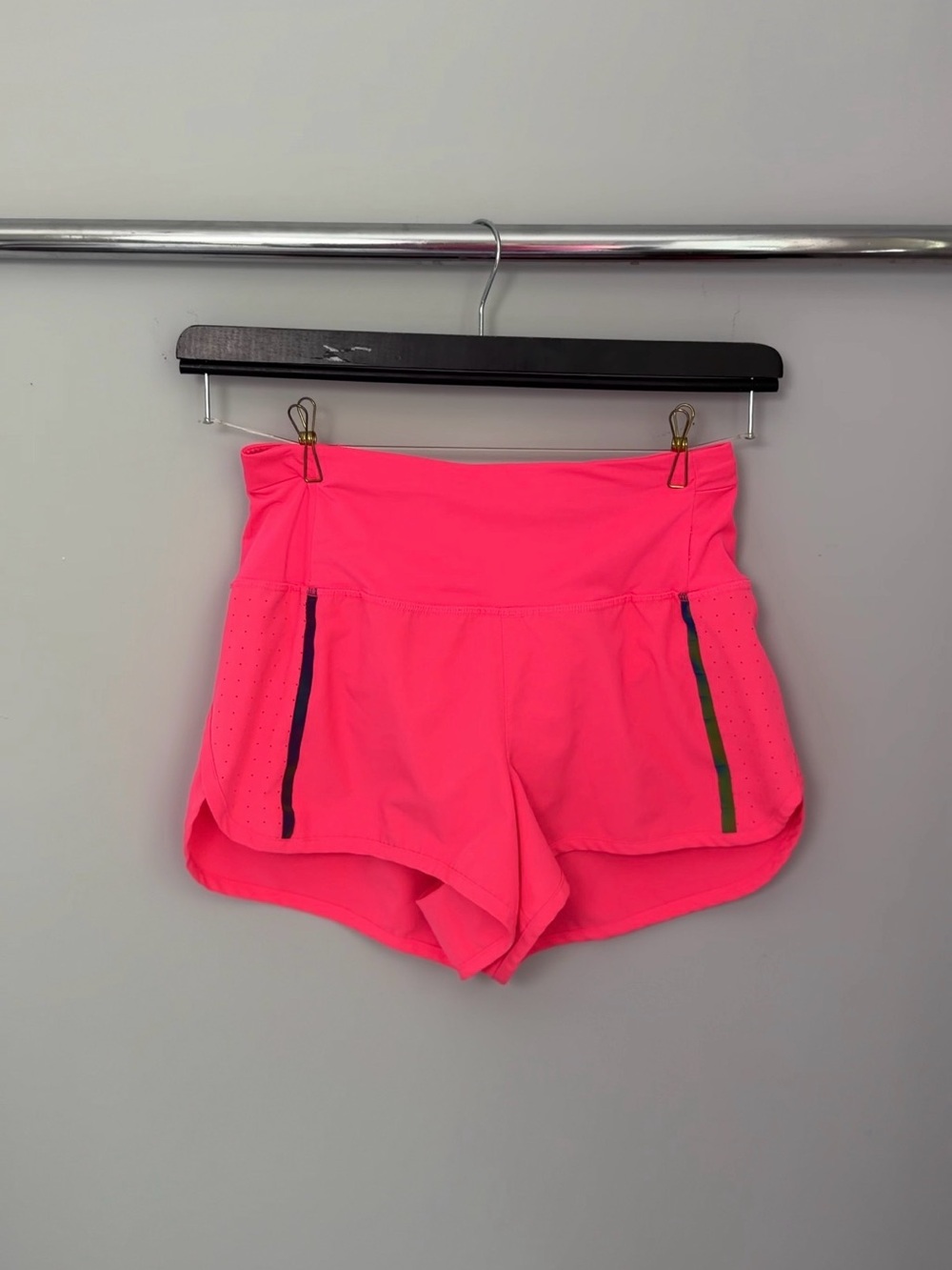 SPIDER Hot Pink Active Running Shorts